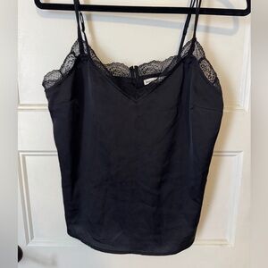 Abercrombie & Fitch Black Lace Fitted Camisole